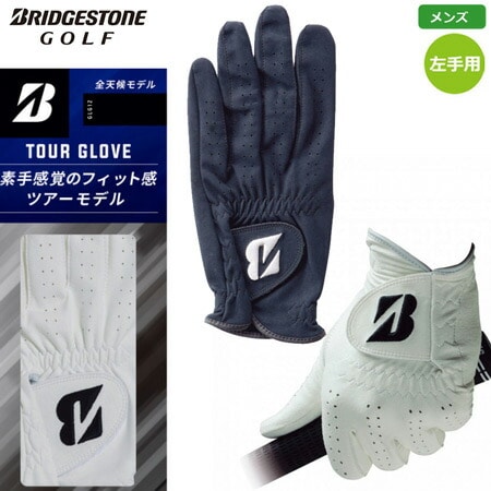ブリヂストンゴルフ TOUR GLOVE ツアーグローブ 人工皮革 全天候対応 メンズ 左手用 2021モデル GLG12 日本正規品 golf