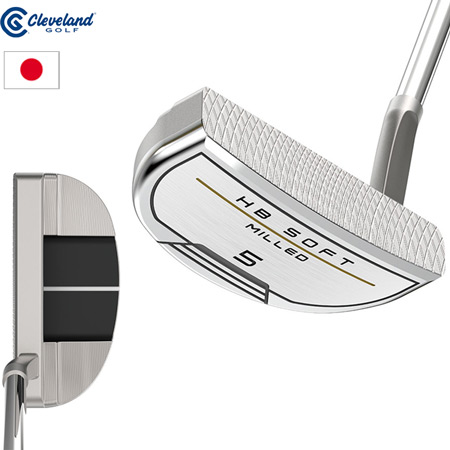 クリーブランド ゴルフ CLEVELAND 日本仕様 HB ソフト ミルド パター #5 メンズ 右用 ハンティントンビーチ 日本正規品 2022 34inc 34インチ golf