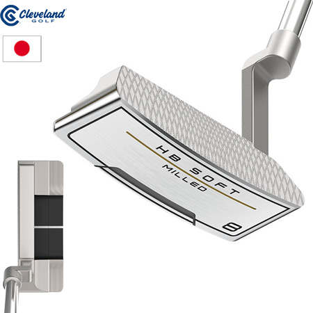 クリーブランド ゴルフ CLEVELAND 日本仕様 HB ソフト ミルド パター #8P メンズ 右用 ハンティントンビーチ 日本正規品 2022 34inc 34インチ golf