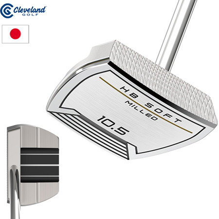 クリーブランド ゴルフ CLEVELAND 日本仕様 HB ソフト ミルド パター #10.5C センターシャフト メンズ 右用 ハンティントンビーチ 日本正規品 2022 34inc 34インチ golf