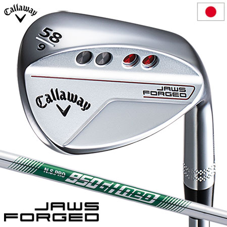 キャロウェイ ゴルフ JAWS FORGED ウェッジ クロム メンズ 右用 N.S.PRO 950GH neo スチールシャフト 日本正規品 2023年モデル golf