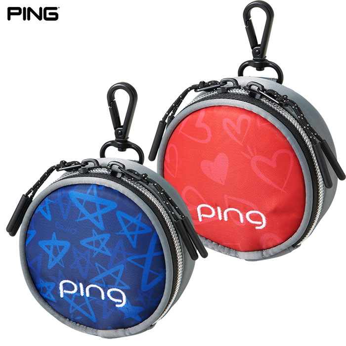 ピン ゴルフ PING GB-A2317 グラフィティパターン ボールケース 2023年モデル 日本正規品 日本モデル バッグ ボール