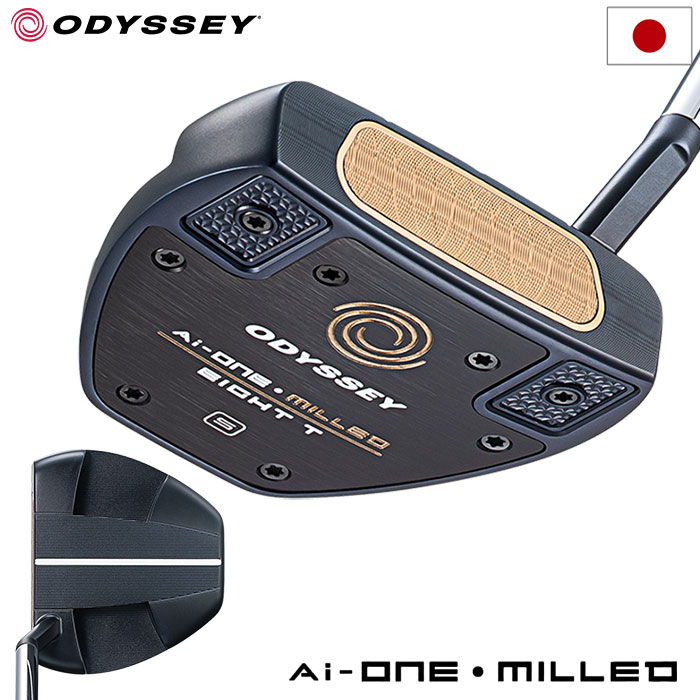 オデッセイ ゴルフ ODYSSEY AI-ONE MILLED EIGHT T Sパター メンズ 右用 STROKE LAB 90シャフト 34インチ 日本正規品 2023年モデル ゴルフクラブ 34inc 34インチ golf