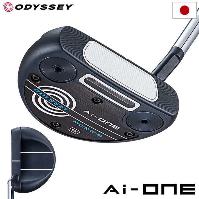 オデッセイ ゴルフ ODYSSEY AI-ONE ROSSIE S パター メンズ 右用 STROKE LAB 90シャフト 日本正規品 2023年モデル 34inc 34インチ golf