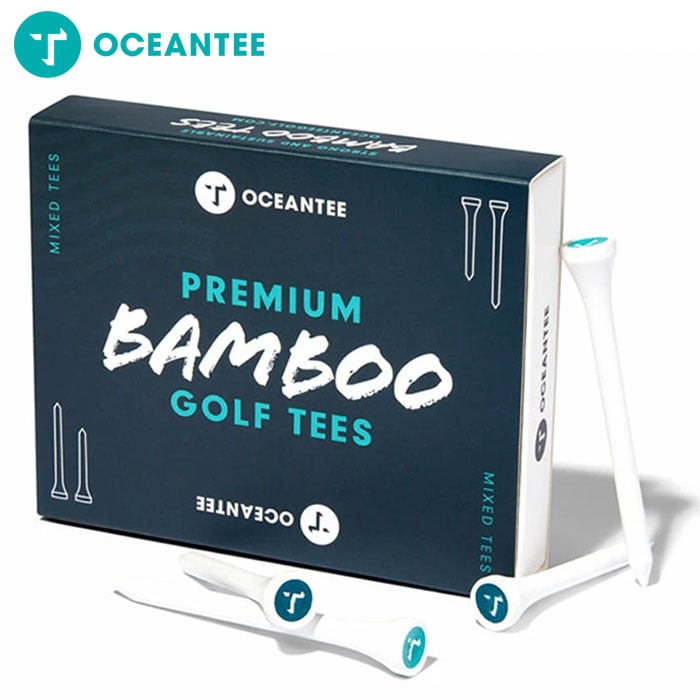 OCEANTEE ゴルフティー 竹製 70mm/54mm ミックス 箱入り 30本入 T-794 ライトゴルフ オーシャンティー ロング/ショート ラウンド用品