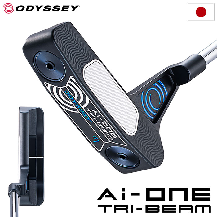 オデッセイ ゴルフ ODYSSEY AI-ONE TRI-BEAM #1 パター メンズ 右用 STROKE LAB 90 STEEL 2024年モデル 日本正規品 ゴルフクラブ 34inc 34インチ golf