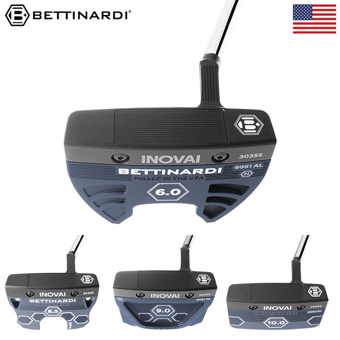 ベティナルディ ゴルフ 2024 INOVAI SLANT 6.0/6.5/9.0/10.0 パター メンズ 右用 ラムキン SINKTM FIT スタンダードブラック BETTINARDI USA直輸入品 34inc 34インチ golf