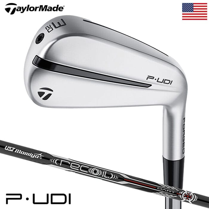 テーラーメイド ゴルフ TaylorMade PDHY ユーティリティアイアン メンズ 左用 UST RECOIL DART カーボンシャフト 2024年モデル USA直輸入品 ゴルフクラブ golf