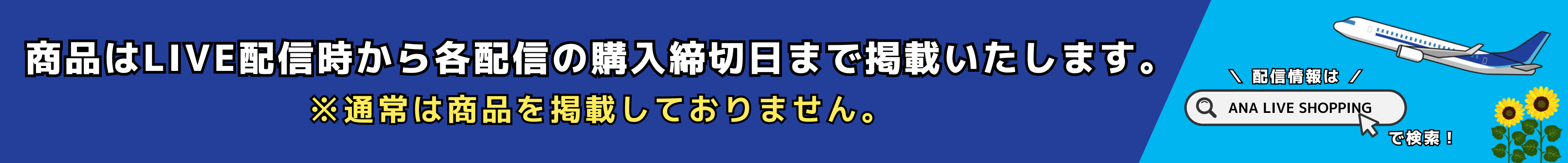 ANAグループ直営店ANA LIVE SHOPPING