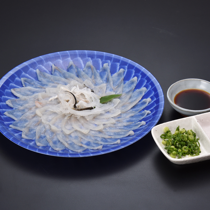 山口県産とらふぐ刺身2人前(冷凍)