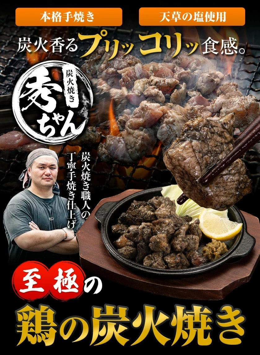 国産鶏の炭火焼き 660g 110g×6袋 国産 鶏 鶏肉 おつまみ ごはん 簡単調理 ボイル 冷凍 ごはん にも合う 熊本《1-5営業日以内に発送予定(土日祝除く)》 _-rg_ftorisumibi_s_26_2780_110gx6