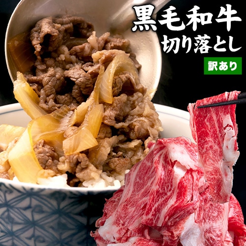 黒毛和牛 切り落とし こま切れ肉 おまけ付き 送料無料 メガ盛り 500g 便利な真空パック 九州産 国産 小間切れ 細切れ 牛肉 牛丼 肉 和牛 ウデ モモ こまぎれ まとめ買い 見切り品《1-5営業日以内に発送予定(土日祝日除く)》 _-rg_fwkuroakakr2iv2_s_25_4980_500g