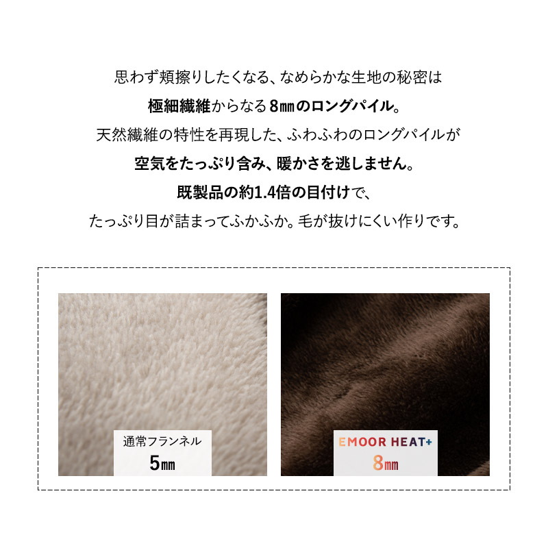 高座椅子カバー 洗える 吸湿発熱 極暖 あったか 暖かい 冬用 防寒対策 寒さ対策 ボリューム 高座椅子 リクライニング チェア 背もたれ カバー パッド 寝具 介護 ふわふわ もこもこ 秋冬 エムールヒートプラス 無地 北欧 敬老の日 クリスマス ギフト 送料無料 エムール ブラウン