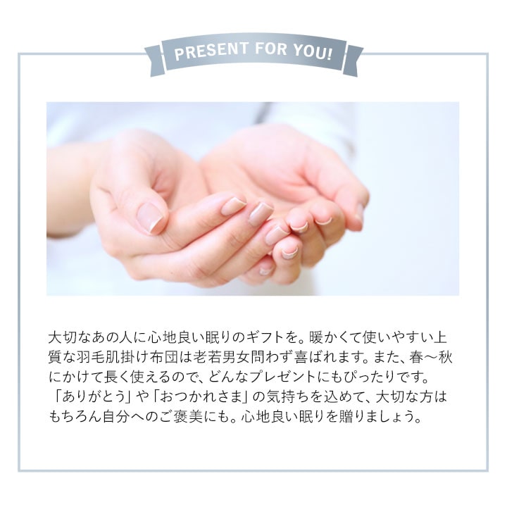 羽毛布団 ダウンケット 肌掛け布団 キング ホワイト