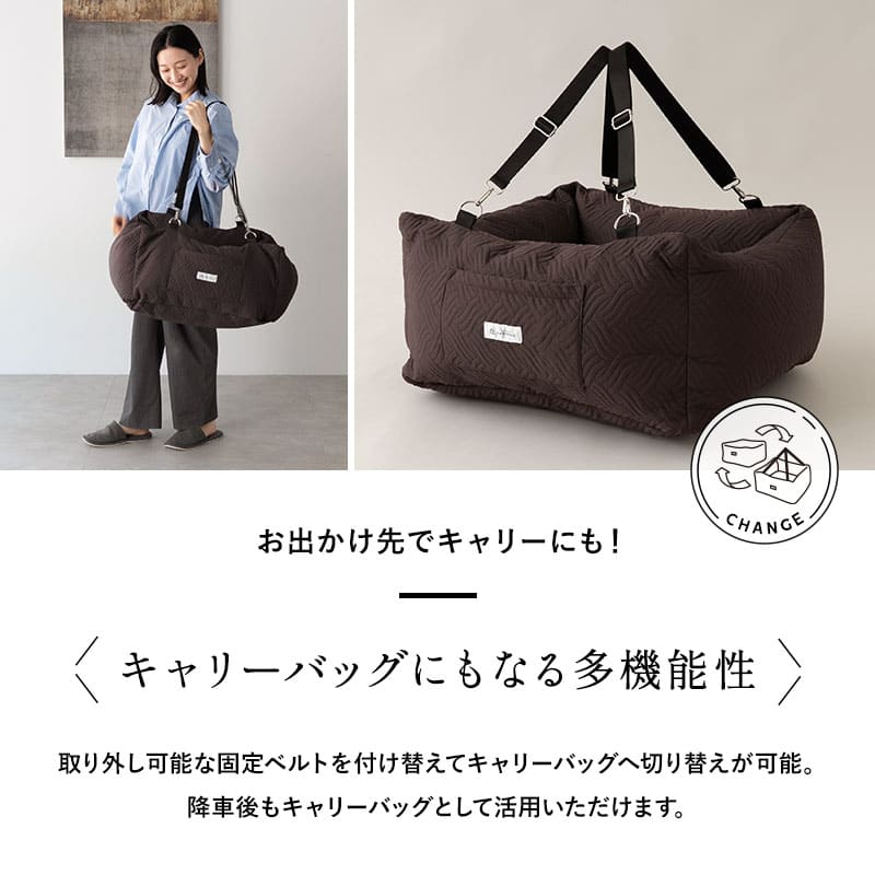 ドライブベッド ドライブボックス Lサイズ ペット 小型犬 中型犬 犬 猫 キャリーバッグ ペット用ベッド カーベッド 車載 ベッド 犬用ベッド 飛び出し防止 固定 手洗い可能 洗える 幼犬 成犬 老犬 ドライブ 行楽 お出かけ 旅行 広々 ゆったり 助手席 エムール ねどっこ デニム Lサイズ