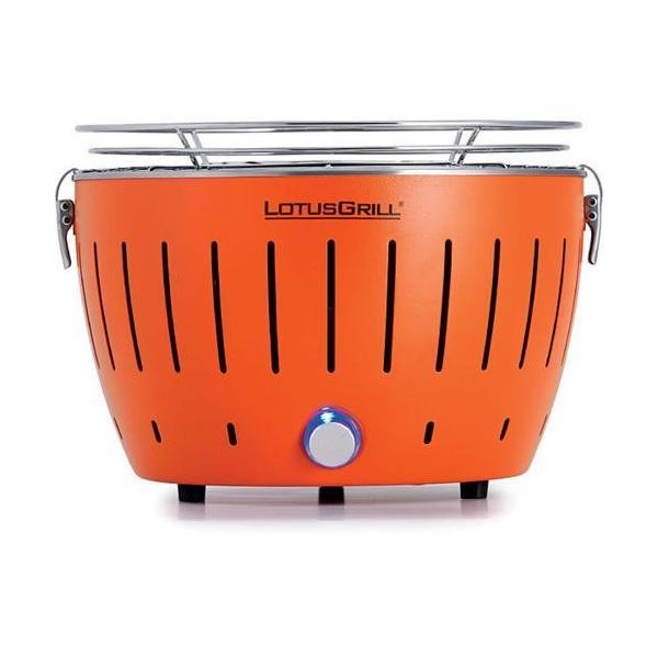 ハーフェレ バーベキューグリル 無煙炭火 ロータスグリルS G-OR-280NC2 オレンジ Hafele