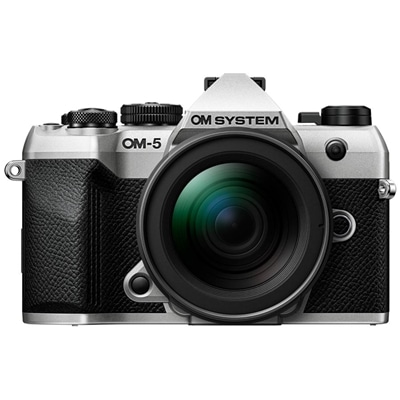 オーエムシステム カメラ ミラーレス一眼カメラ OM-5 Mark II 12-45mm F4.0 PROレンズキット シルバー OM SYSTEM