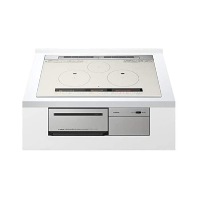 日立 IH 3口 幅75cm 火加減マイスター ビルトインIHクッキングヒーター HT-M8STWF シルバー HITACHI