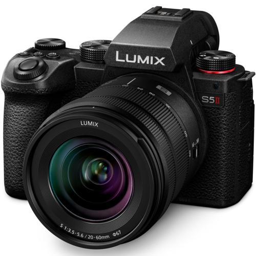 パナソニック カメラ デジタル一眼レフカメラ 標準ズームレンズキット LUMIX S5II DC-S5M2K ブラック Panasonic