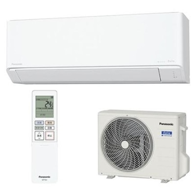 パナソニック エアコン 6畳 エオリア ルームエアコン 主に6畳用 Jシリーズ CS-224DJ-W クリスタルホワイト Panasonic