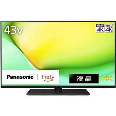 Panasonic パナソニック TV-43W90A 液晶テレビ 43V型 4Kチューナー内蔵 YouTube/Bluetooth対応 VIERA
