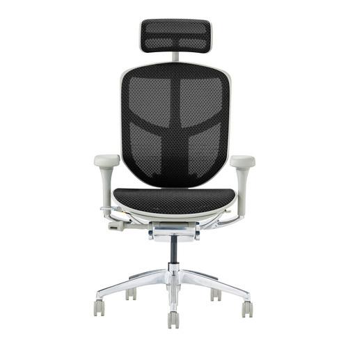 関家具 オフィスチェア ハイタイプ Ergohuman Enjoy2 EJ2-HAM-GF-BK グレーフレーム×ブラック
