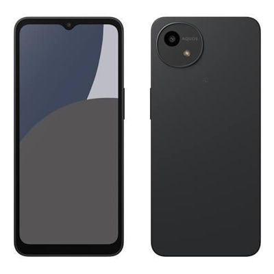 シャープ AQUOS wish4 スマートフォン SIMフリー 64GB おサイフケータイ 6.6型 SH-M27 BK SHARP