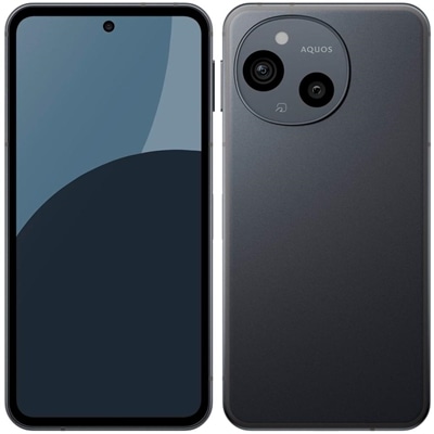 シャープ AQUOS スマートフォン 256GB SIMフリー 6.1型 防水・防塵・おサイフケータイ sense9 SH-M29B ブラック SHARP