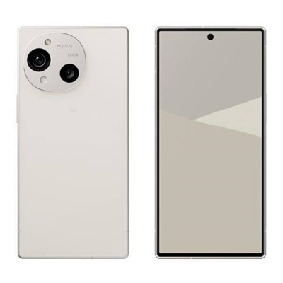 シャープ AQUOS スマートフォン SIMフリー 12GB/512GB SH-M31B-W カシミヤホワイト SHARP