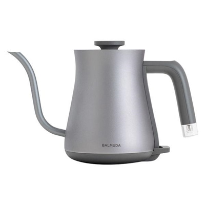 バルミューダ ケトル 0.6L 電気ケトル コンパクト BALMUDA The Pot KPT01JP-SV シルバー BALMUDA