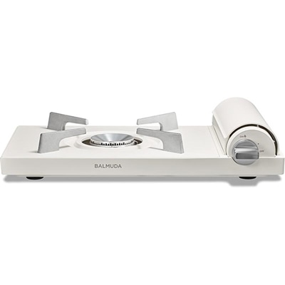バルミューダ カセットコンロ 卓上コンロ ガス コンパクト Table Stove KGS01JP-WH ホワイト BALMUDA