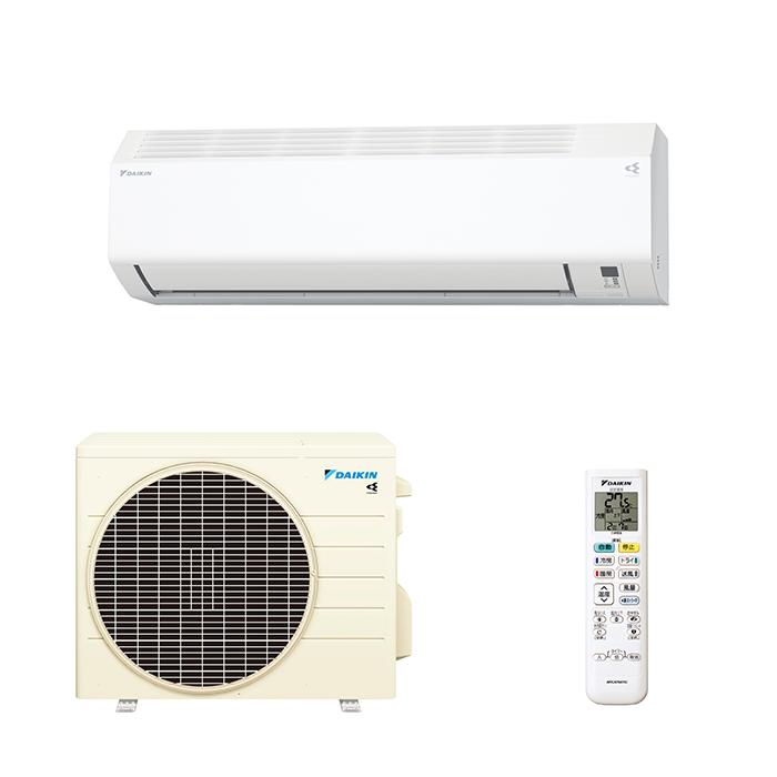 ダイキン エアコン 6畳 ルームエアコン 主に6畳用 Eシリーズ ストリーマ 水内部クリーン S224ATES-W ホワイト DAIKIN