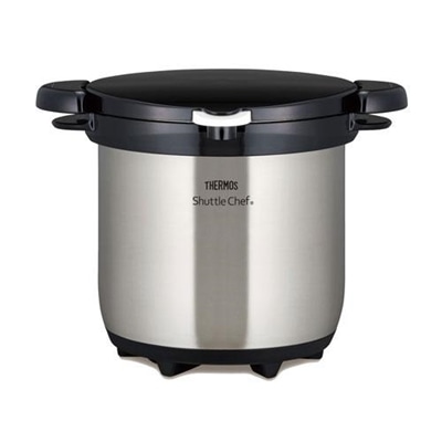 サーモス 真空保温調理器 4.5L シャトルシェフ KBG-4500 クリアステンレス THERMOS