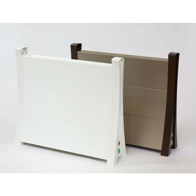 イコロ ヒーター アルミパネルヒーター 電気ストーブ  i-750BR ブラウン