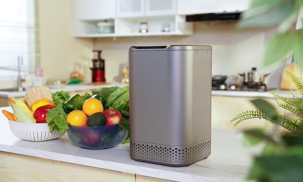 ナグアレップ ゴミ箱 生ごみ処理機 強力消臭 ふた付 家庭用 NAGUALEP