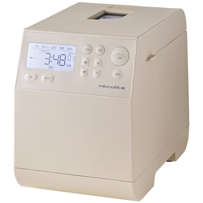 レコルト ホームベーカリー 1斤 コンパクトベーカリー 全自動 コンパクト RBK-1(W) クリームホワイト recolte
