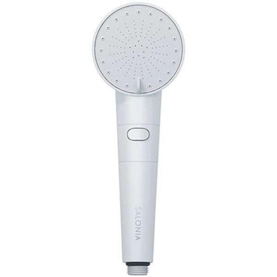 サロニア シャワーヘッド ファインバブルクリア 節水 ナノバブル 頭皮ケア SAL23303WS ホワイト SALONIA