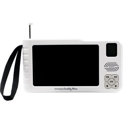 innowa イノワ BM001 ソーラー充電 ポータブルラジオ ワンセグ 防災 手回し AC受電 LEDライト 携帯電話充電 buddy Max
