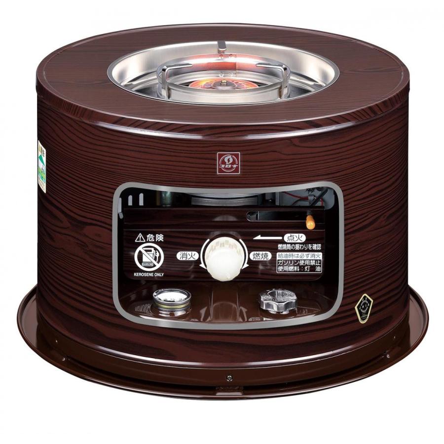 コロナ 石油こんろ 煮炊き用 サロンヒーター KT-1625(M) 木目 KTシリーズ CORONA