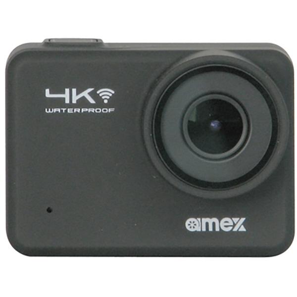 青木製作所 カメラ アクションカメラ 4K 高画質 防水 防振 アウトドア AMEX-D01