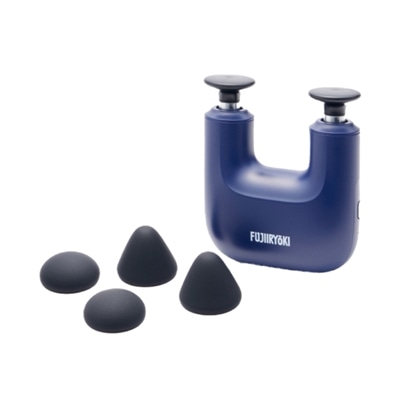 フジ医療器 マッサージ機器 マッスルショットW フェイスモード搭載 トータルケア FG2800W ネイビー FUJIIRYOKI