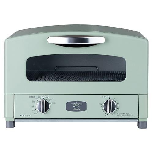 アラジン トースター 2枚焼き グラファイトトースター 遠赤 AET-GS13C グリーン Aladdin