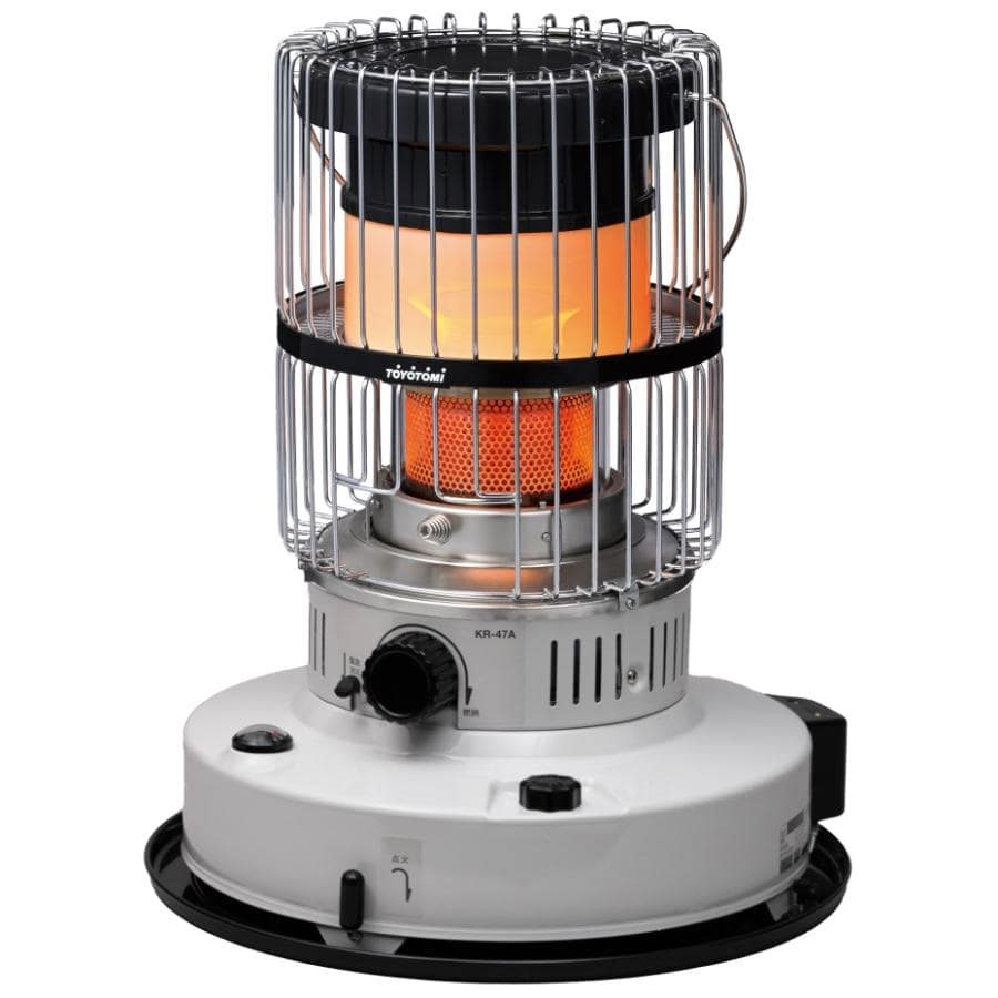 トヨトミ ストーブ 石油ストーブ 対流型 木造12畳/コンクリート17畳 KR-47A(W) ホワイト TOYOTOMI
