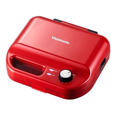 ビタントニオ ホットサンドメーカー ワッフルメーカー VWH-50-R Vitantonio