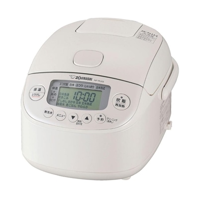 象印マホービン 炊飯器 3合炊 極め炊き 圧力IH炊飯ジャー NP-RU05-WA ホワイト ZOJIRUSHI