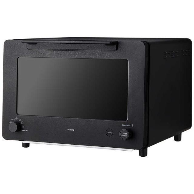 ツインバード オーブントースター 4枚焼き 匠ブランジェトースター PLUS TS-D487B ブラック TWINBIRD