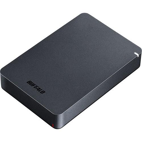 BUFFALO バッファロー HD-PGF4.0U3-GBKA ブラック ポータブルHDD 耐衝撃 4TB