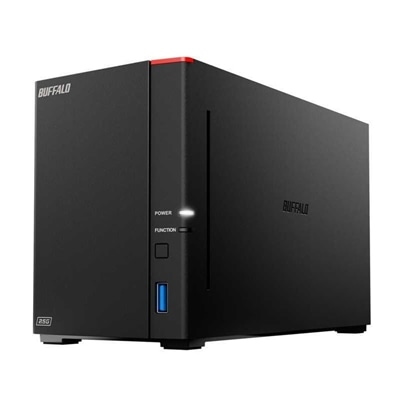 バッファロー ネットワークHDD 2ベイ 16TB 高速モデル LS720D1602 ブラック BUFFALO