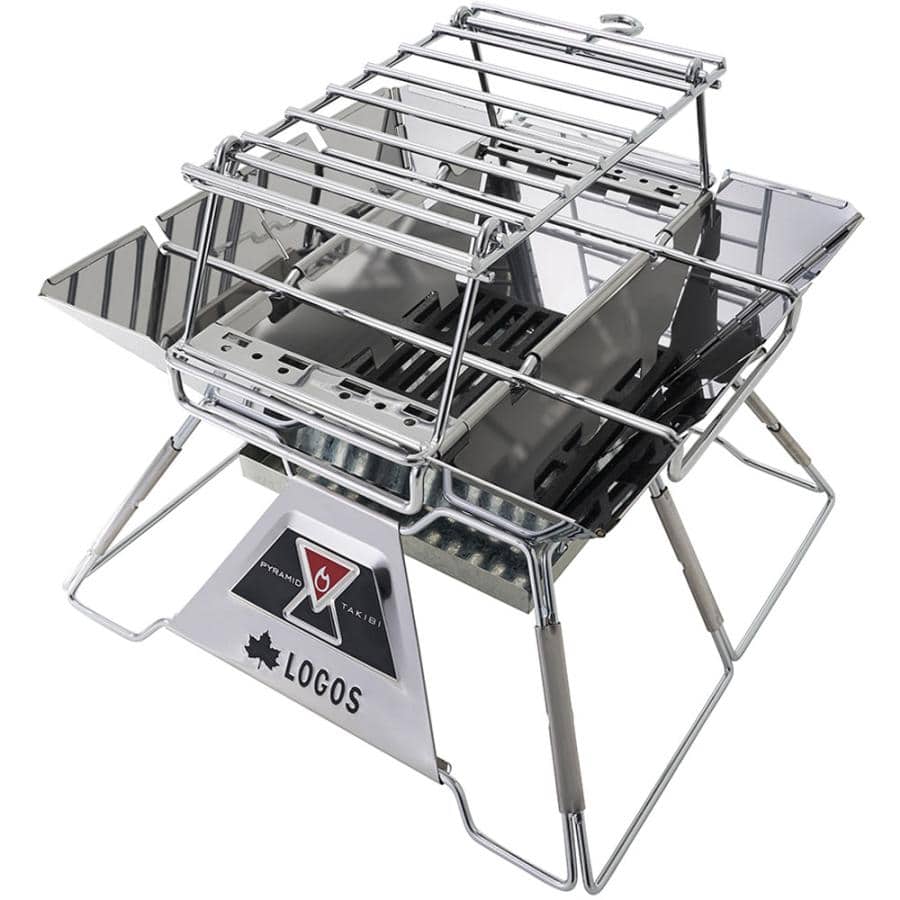 ロゴス 焚き火台 アウトドア バーベキュー ピラミッドTAKIBI M コンプリートDX 81064178 LOGOS