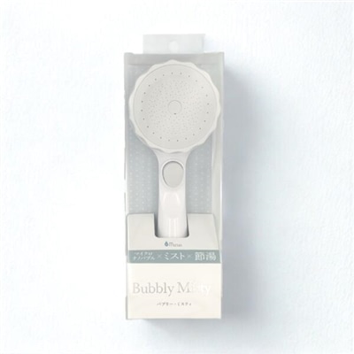 水生活製作所 シャワーヘッド 節水 マイクロナノバブル バブリー・ミスティ SH219-2T MIZSEI